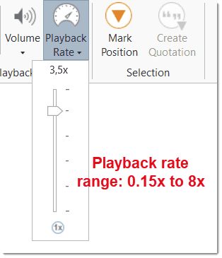 Video Playback Rate